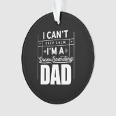 Je Suis Un Papa De Snowboard (devant)