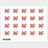 Je suis un petit autocollant de crabe (Feuille)