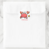 Je suis un petit autocollant de crabe (Sac)