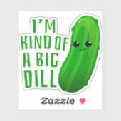 Je suis un peu un Sticker de foies mignonettes (Feuille)