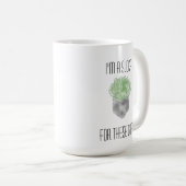 Je suis Un Plante Succulent de la Mug (Devant droit)
