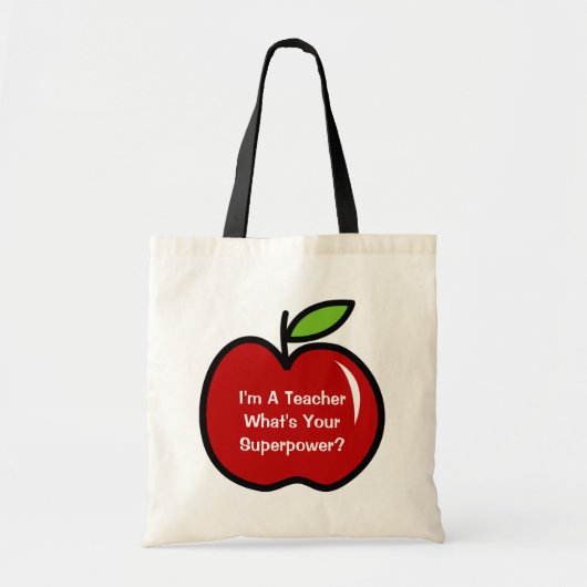 Je suis un professeur ce qui est votre sac (Devant)