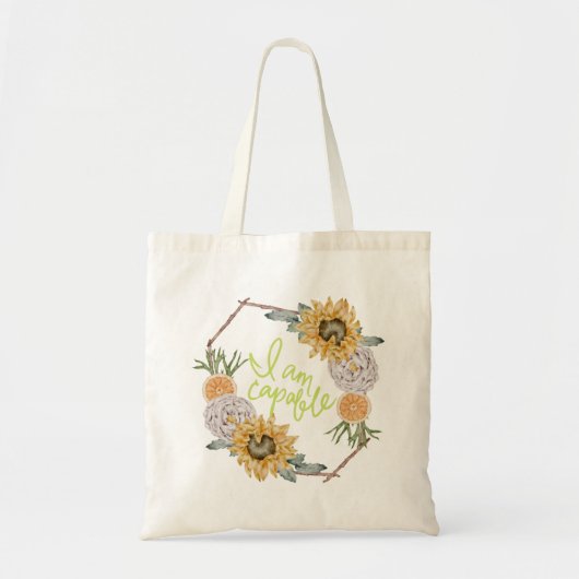 Je suis un Sac fourre-tout capable (Devant)