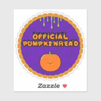 Je suis un Sticker Pumpkinhead 1