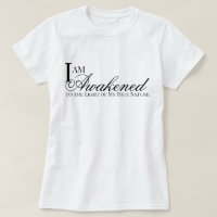 Je suis un T-Shirt d'affirmation éveillée prière m