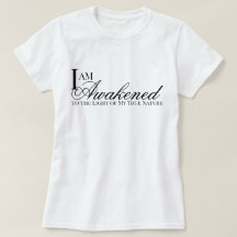 Je suis un T-Shirt d'affirmation éveillée prière m
