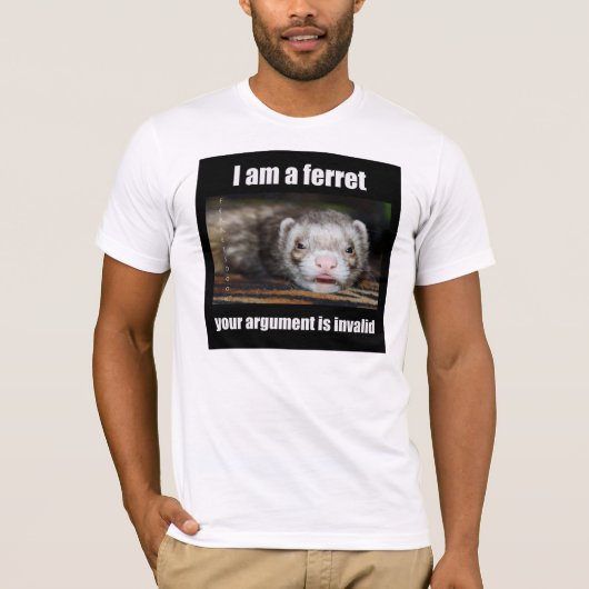 Je suis un T-shirt de furet (Devant)