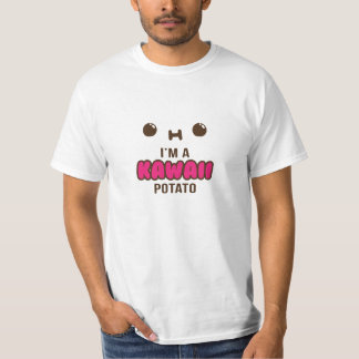 Je suis un T-shirt de pomme de terre de Kawaii