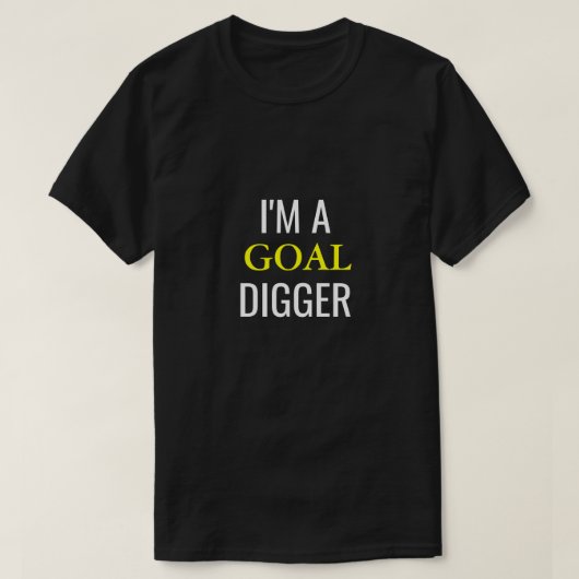 Je suis un T-shirt Digger But (Design devant)
