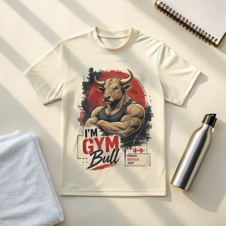 Je suis un T-Shirt Gym Bull | T-shirt de travail d