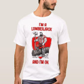 Je suis un T-shirt Lumberjack (Devant)