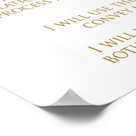 Je Suis Un Travailleur Social, Voici Mon Poster À  (Coin)