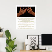 Je Suis Un Travailleur Social, Voici Mon Poster À  (Bureau à domicile)