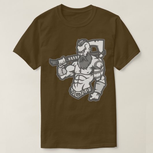 Je Suis Un TShirt Classique De Guerrier (Design devant)
