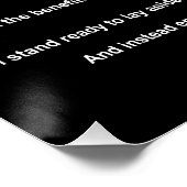 Je suis un vétéran américain Poster (Coin)