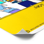 Je suis une affiche d'enseignant (Coin)