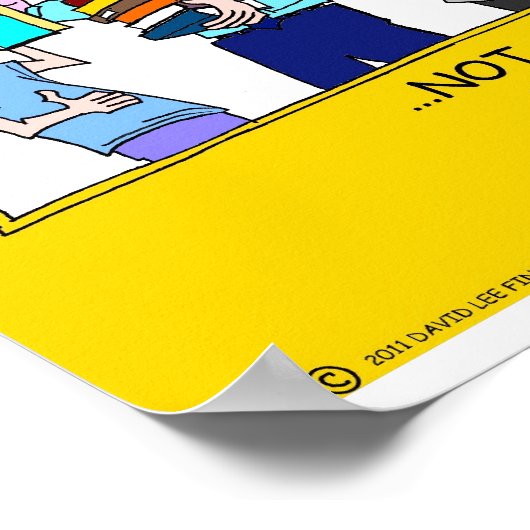 Je suis une affiche d'enseignant (Coin)