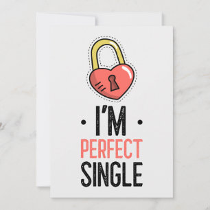 Je suis une carte de cadenas simple parfaite