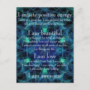 Je suis une carte postale géniale