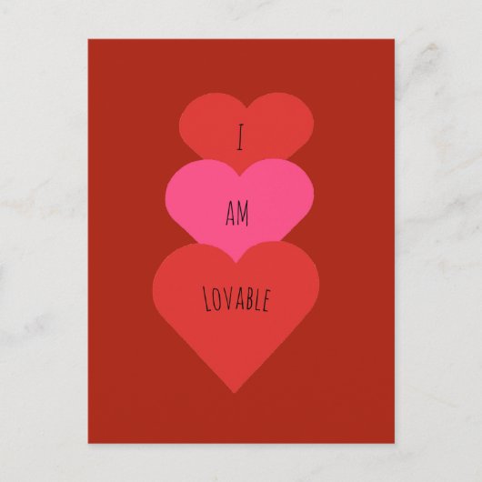 Je Suis Une Carte Postale Lovable (Devant)