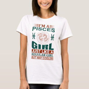Je Suis Une Cool Pisces Zodiac Signe T-shirt