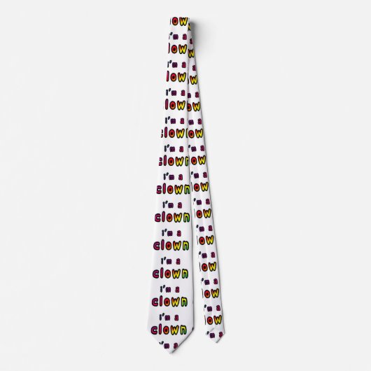 Je Suis Une Cravate Clown (Devant)