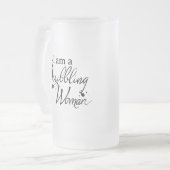 "Je suis une femme qui crie" Mug (Devant gauche)