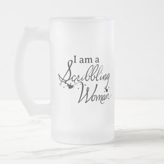 "Je suis une femme qui crie" Mug (Gauche)