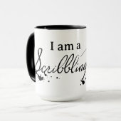 "Je suis une femme qui crie" Mug (Devant gauche)