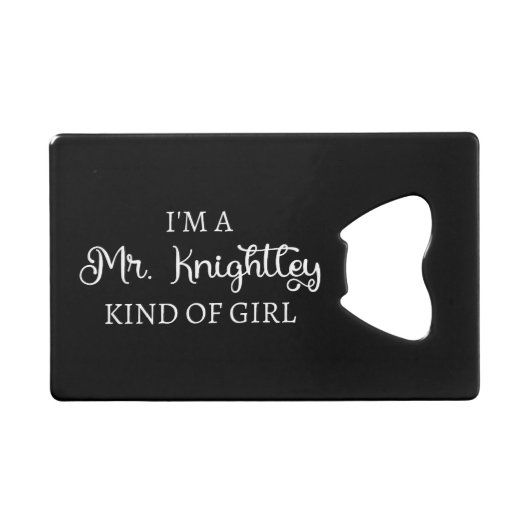 Je suis une fille de M. Knightley (Devant (Horizontal))