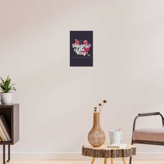 Je suis une fille du roi Poster (Salon 3)