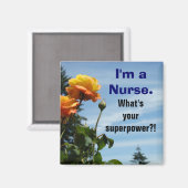 Je suis une infirmière magnet Quelle est votre sup (Recto/Verso)