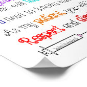 Je Suis Une Infirmière Poster II (Coin)