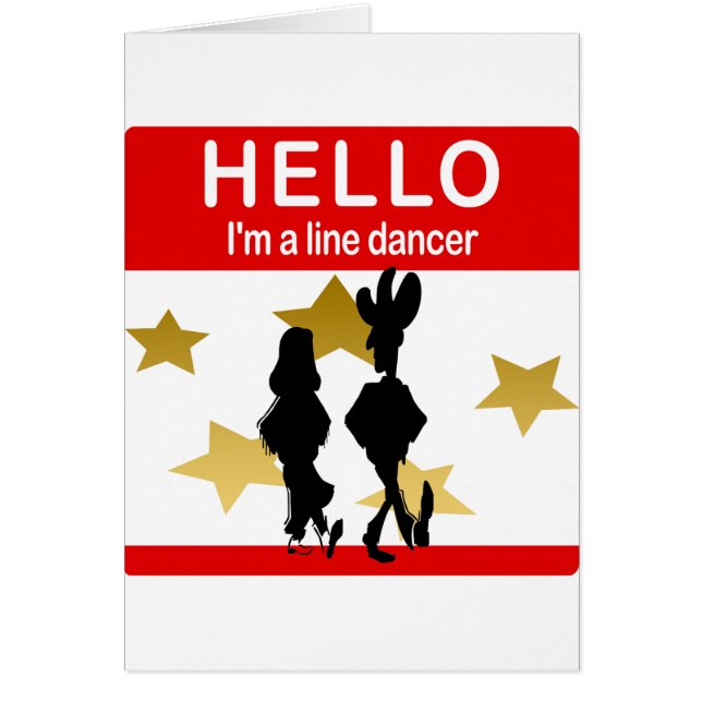 Je suis une ligne danseur (Devant)