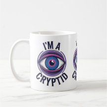 Je suis une Mug de boisson au café Cryptid
