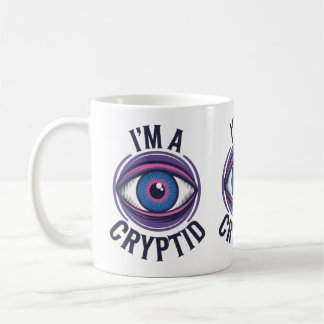 Je suis une Mug de boisson au café Cryptid