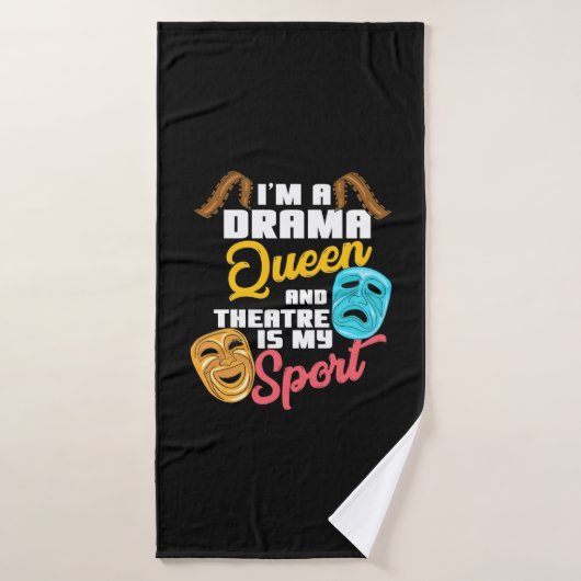 Je Suis Une Reine Drame (Serviette de bain)