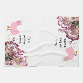 Je suis une serviette de cuisine de flocage de