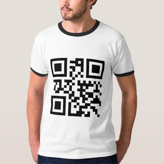Je suis une T-shirt QR (Devant)