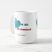 Je suis une tasse de guerrier de RA (Devant gauche)