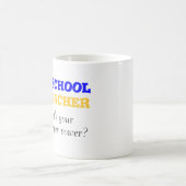 Je suis une tasse préscolaire de professeur (Centre)