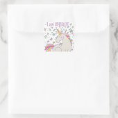 Je suis UNIQUE - Unicorn & Stars Stickers (Sac)