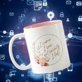 Je Suis Venu, J'Ai Vu, J'Ai Eu De La Mug En Cérami