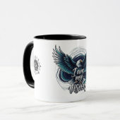 Je suis Vision" Mug - Commencez votre journée avec (Devant gauche)