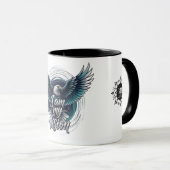 Je suis Vision" Mug - Commencez votre journée avec (Devant droit)