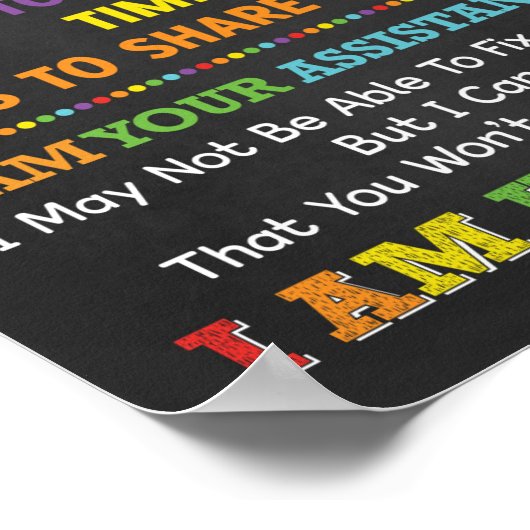 Je Suis Votre Adjoint Principal Poster (Coin)