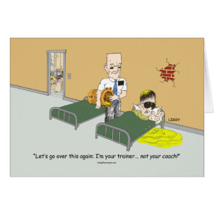 Je suis votre carte d'entraîneur