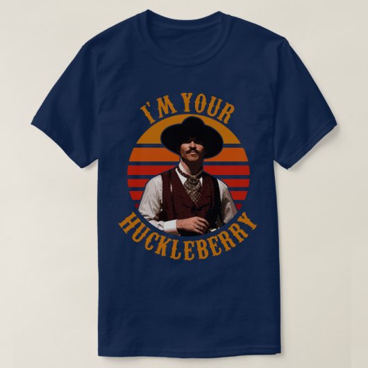 Je suis votre Huckleberry Long Sleeve TShirt (Design devant)