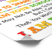 Je Suis Votre Thérapeutique À L'École Poster (Coin)