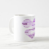 Je surpasse (coeur de la résilience) la Mug (Devant gauche)